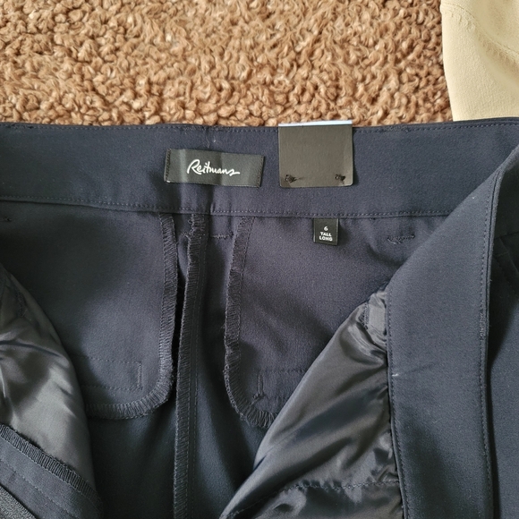 Reitmans Navy Tall Straight Leg  Pants Professional Style - Picture 2 of 8